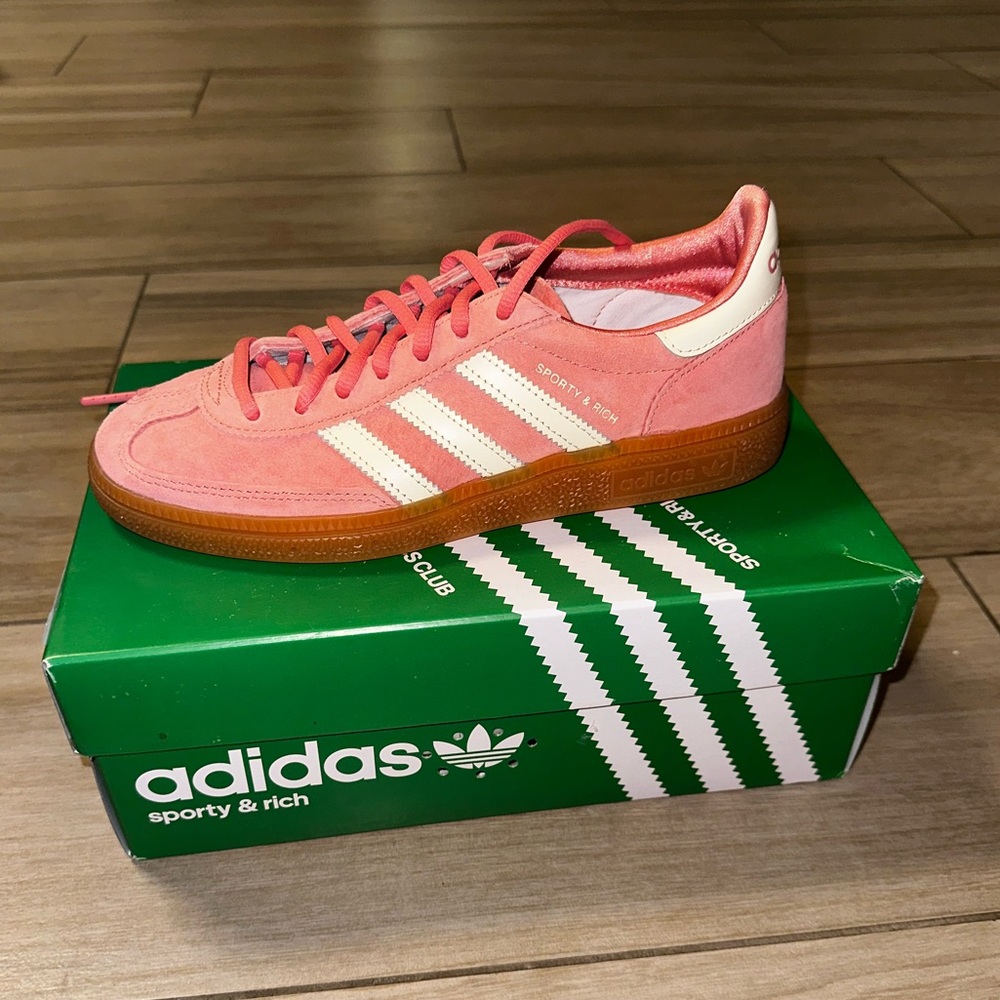 Adidas x Sporty and Rich Handball Spezial sneaker, size US men 5.5/ women 7.5